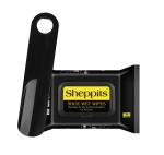 Sheppits Premium Shoe Wet Wipes & Shoe Horn (Black) Combo | Shoe Care Kit