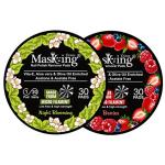 Masking Nail Polish Remover Round Wipes Pads Night Blooming, Berries Contains 30 Pads each Acetone Acetate Free Cotton Tissue Pads Combo Pack of 2
