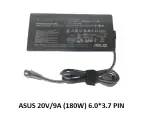 SOLUTIONS-365 LAPTOP ADAPTER CHARGER FOR ASUS 20V/9A 180W 6.0*3.7 PIN Asus Tuf gaming F15 FX506HC ADP-180TB H 180 W Adapter