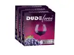 DUDEFORCE Black Grapes Flavoured Ultra Dotted Condom for Men | Dotted | Power Dots | Ensure Extra Stimulation and Intense Orgasms | Combo Pack of 3 total 9 Sheets