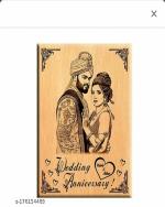 Giftanna Amazing gifts Gifts for Wedding Anniversary - Customize Engraved Wooden Plaque 9x7