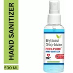 ODA FEELPURE HAND SANITIZER ETHYL ALCOHOL 70% SPRAY 500ML
