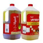 Anjali Gingelly Oil 5 Litre Can + Groundnut Oil 5 Litre Can (10 Litre Combo Pack