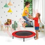 Toy Park Fitness Mini Indoor/Outdoor Jumping Trampoline for Kids & Adults | Bounce (48 Inch)