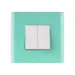 Kolors 4 Module, Modular Switch Plate with inner plate [Cover Plate] , (Mint Green) [These modular plates are only compatible with KRAFT & KOSMIK Switches]