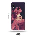 Tweakymod Printed Shy Girl Back Cover For Redmi 7, Redmi Y3