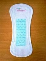 VARNET Panty Liners Active Oxygen Negative Ion Relax Soft Cotton 155mm (40 Panty liners in pack)