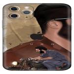 Wrap Craft Fancy Sticker Printed Multicolor Back Skin High Quality Premium Protected Mobile Skin For Apple Iphone-11 Pro Max Multi Colour Stickers Vinyl Material 100% Removable (APPLE IPHONE-11 PRO MAX-196 )