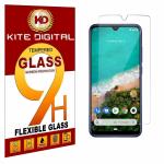 Kite Digital Redmi MI A3 Premium Tempered Glass Screen Protector Slim 9H Hard 2.5D (Pack of 2)
