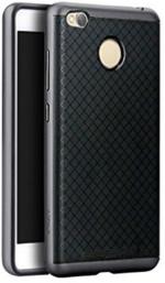 AUTOCASE Redmi Mi3s Prime Grey Rubber, Silicon and Plastic Flexible Mobile Back Cover