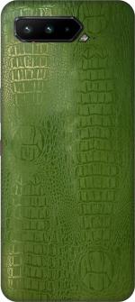 SRG INFOTECH Asus ROG Phone 5 Mobile Skin (Green Crocodile)