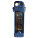 Nimika New Lighter Shape Water Bottle BPA-free Silicone Seal, one-button Lid Opening, Square Mouth High Value Straw Cup Portable Water Bottles For Gift 350 ML 1 PCS