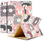 Caseelo Flip Cases for Apple iPad 10.2 inch 9th 2021 / 8th 2020 / 7th 2019 Generation [ iPad 9 8 7 Gen ] Launch A2197 A2198 A2200 A2270 A2428 A2429 A2430 A2602 PU Leather Folio Book Cover ( Peppa Pig )