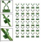NM ENTERPRISE 30pcs Plant Climbing Wall Clips Self-Adhesive Money Plant Support Clips Vine Plant Climbing Fixing Clip Hook Invisible Plant Clips for Climbers Plant Wall Clips Plant Support Binding Clip