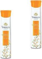 Yardley London Sandalwood Deodorant For Women 150ML (Pack of 2)
