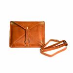 Barmer Bazaar Brown Pure Leather I-Tab Leather Bag, 9-10 Inch For Ipad Air 1, 2, 3 Ipad 9.7 2018 Ipad Pro 10.5 With Pencil Holder