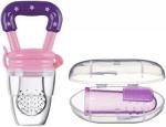 Premium Quality Of Baby Combo Pack of Fruit Feeder Pacifier & Baby Finger Brush with Tongue Cleaner||Silicone Fruit Nibbler|| Silicone Baby Brush|| Baby Tongue Cleaner||100% BPA Free (Multicolor) Teether and Feeder Teether and Feeder (Multicolor)