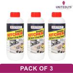 Unitedlys Express Kitchen Multi Cleaner And Grease Remover 500 ML - Pack of 3