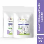 Laundry Detergent Powder Natural & Non Toxic Tough on Stains Lavender Fragrance - 900 gram x 2