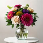 Love Creation A4 Size poster print for creative wall art- majestic-elephant-vase-8012( Sticker)