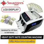 SWAGGERS 4004 HEAVY DUTY NOTE COUNTING MACHINE/MONEY COUNTING MACHINE WITH FAKE NOTE DETECTION
