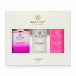 Bella Vita Luxury Senorita Woman Gift Set (Body Lotion 200ml, Perfume 100ml, Body Wash 200ml)