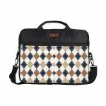 MY FAV Formal Business Briefcase Bag Crossbody Messenger College Bags For Men Women MacBook INoteBook ITablet Laptop Upto 15.6 Inch | Handbags with Shoulder Straps 6 Months Warranty (Design 5)