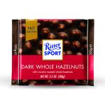 Ritter Sport Whole Hazelnut Dark Chocolate 100g