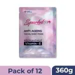 Sparkel Youth - Anti-Aging Face Sheet Mask - Pack of 12