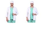 Epicure wears Uniforms Unisex Male Female Full Sleeve PolyCotton Lab Coat Best Apron for Female Nurses Students and Lab Technicians Combo Pack of 2