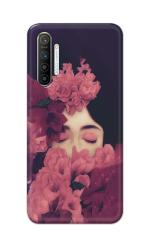 Tweakymod Printed Shy Girl Back Cover For Realme XT, Realme X2