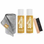 ROYAL CARE PROFESSIONAL SPRAY CLEANER 100 ML + SHOE DEODRIZER WITH DISINFECTANT SPRAY 100 ML + 1 BRUSH + 1 MICROFIBER CLOTH | Works on Leather, Whites, Nubuck, Golf Shoes, Basketball Shoes, Boots, Sandals