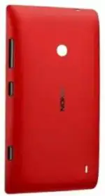 Imbi Nokia Lumia 520 Red Plastic Replacement Back Panel