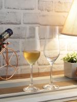 Smartserve Tulipa Champagne Flutes Glass Set, 170ml, Set of 6