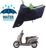 RONISH Waterproof Two Wheeler Cover for Honda (Aviator, Blue, Green)