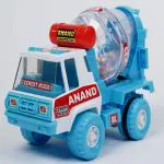 Ktrs Enterprise Big Size Unbreakable Heavy Duty Rotating Cement Mixer Dumper Truck Free Wheel