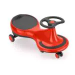 Baabus Red And Black Polypropylene Magic Swing Car Ride On Toy Tricycle For Kids For Kids
