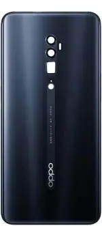 PURPLESAVVY Black Glass Back Panel For Oppo Reno 10X Zoom