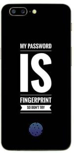 aadia One Plus 5 Matte Vinyl Quotes Printed Mobile Skin Sticker with Scratch Resistant Lamination