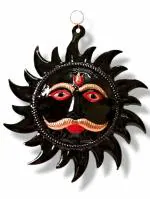 Flaimyst Copper Black Suraj Nazar Battu for Home, Shop and Office Entrance,Evel Eyes Protection. (10 Inches)