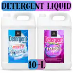 BLISS & BLUSH Detergent Liquid blue 5Liter and pink 5Liter (for Top Load Machine & Bucket Wash) with Plant Derived Ingredients & 5 Bio Enzymes Blend and Neem Oil.