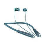Portronics Harmonics 230, Green Wireless Sports Bluetooth Headset With Rapid Charging And Magnetic Earbuds (POR-1576)