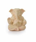 RITUALISTIC Polyresin Unique Design Lord Ganesh Ji Statue Idol for Car Dashboard Vighnaharta Beautiful Ganesha Murti | Ganpati for Home Decor, Gift, Office Desk, Puja Room, Ganesh Chaturthi Figurine