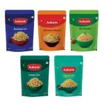 Aakash Namkeen Special Sev And Bhujia Combo 900g Each (Pack Of 5)