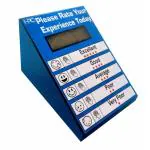 HPC Customer Review or Feedback System/Terminal/Machine with Android App. for Shops, Showroom and Hotels