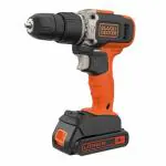 Black Decker 18 V Cordless Hammer Drill Machine with 1x1.5Ah Li-ion Battery
