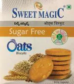 Sweet Magic Oats Sugar Free & Ragi Sugar Free Biscuits 150g (Pack of 4)