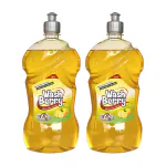 Washberry Lemon Dishwash Liquid Gel 1L (Pack of 2)