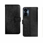 Jotech Vintage Flip Cover For Vivo Tecno Camon 19 Pro 5G - Black