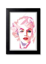 Blue Nexus M S Dhoni Wall Poster with Wall Frame Room Art Painting Collection A4 size 10x13